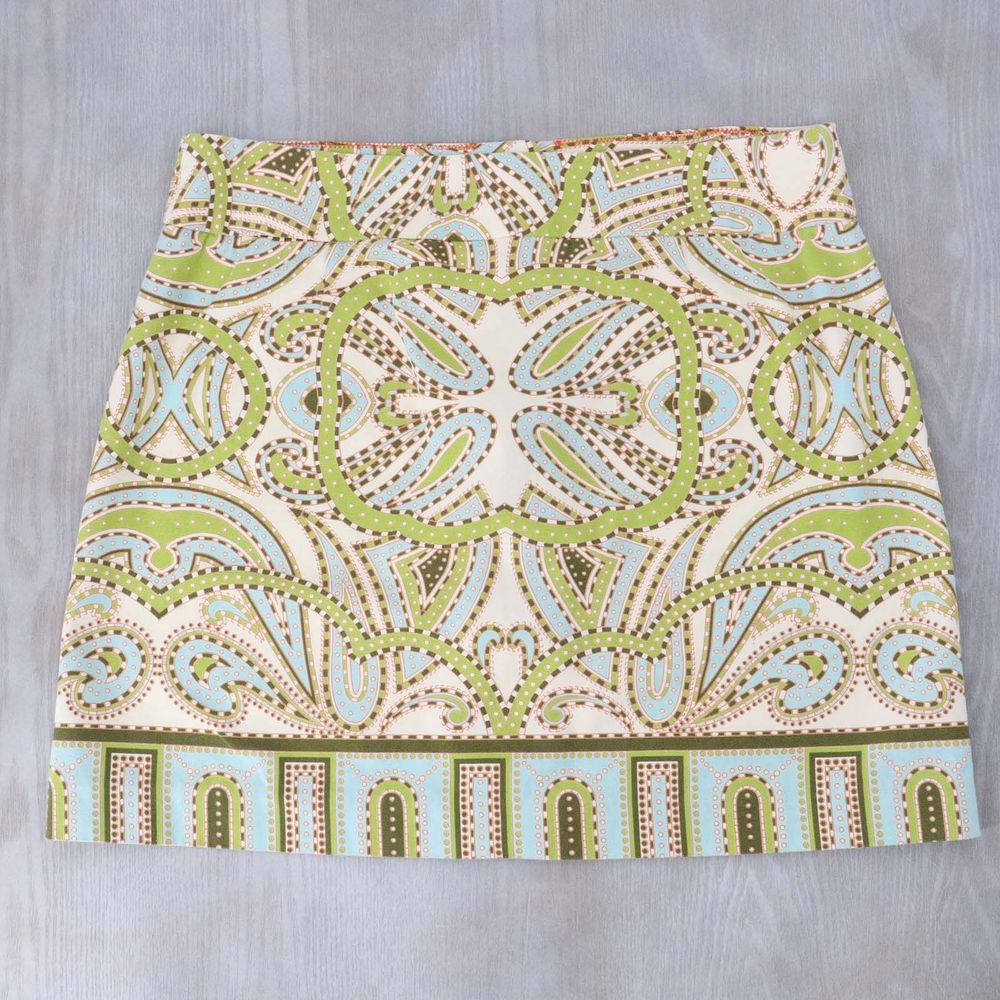 J. Crew Trastevere Button Front Mini Skirt